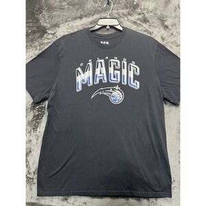 Ultra Game Men's XXL Orlando Magic NBA Black Graphic T-Shirt